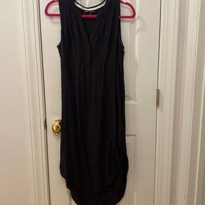 Cable and Gauge shirt dress black size small